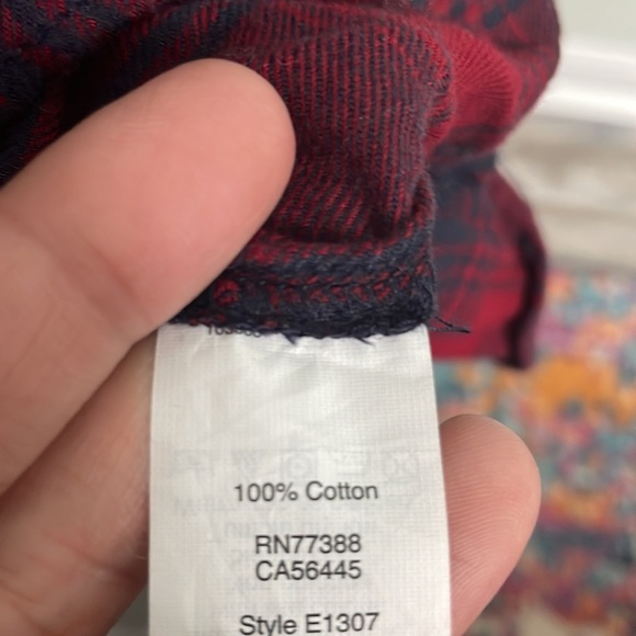 J. Crew Flannel Plaid Nightshirt - Picture 5 of 5